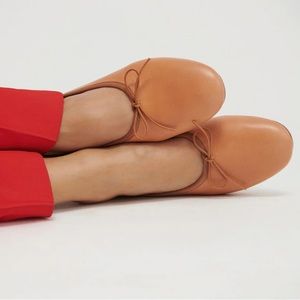 Mansur Gavriel Dream Ballet Flat - Veg Tan Leather - Size 41.5